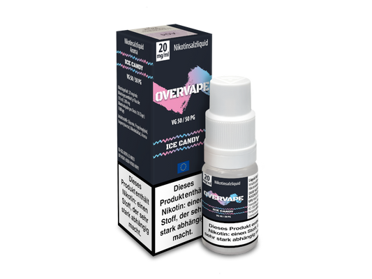 Overvape - Nikotinsalz Liquid 10ml - Ice Candy