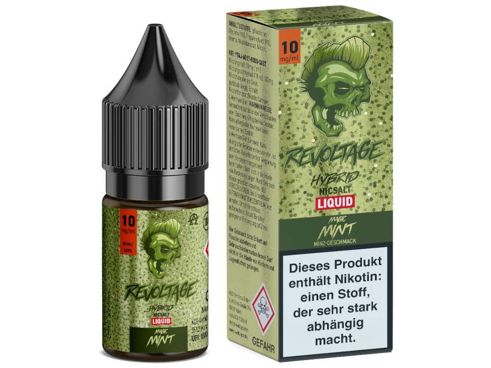 Revoltage - Hybrid Nikotinsalz Liquid 10ml - Magic Mint