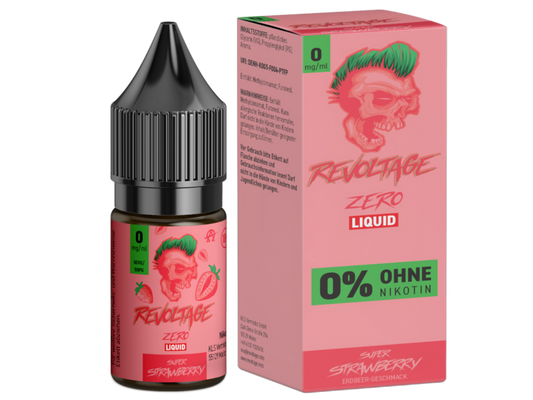 Revoltage - Hybrid Nikotinsalz Liquid 10ml - Super Strawberry