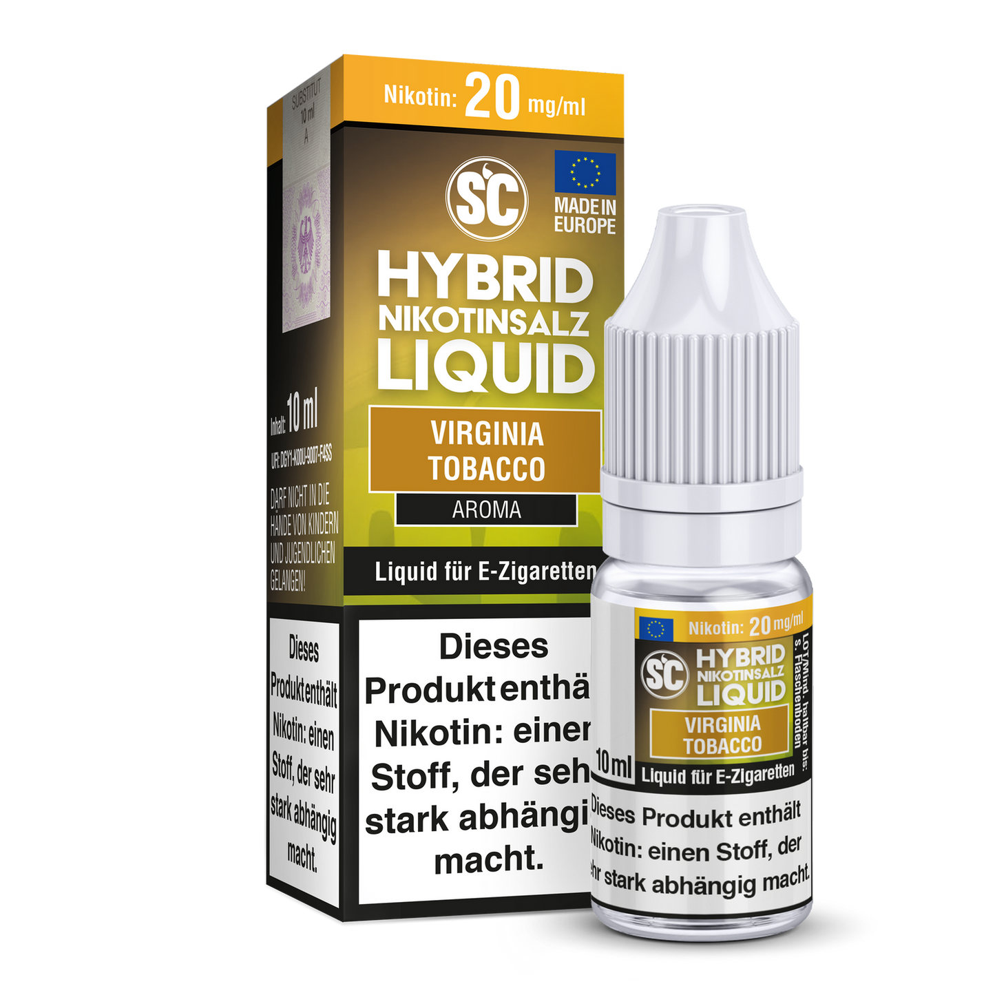 SC - Virginia Tobacco -  Hybrid Nikotinsalz Liquid 10ml