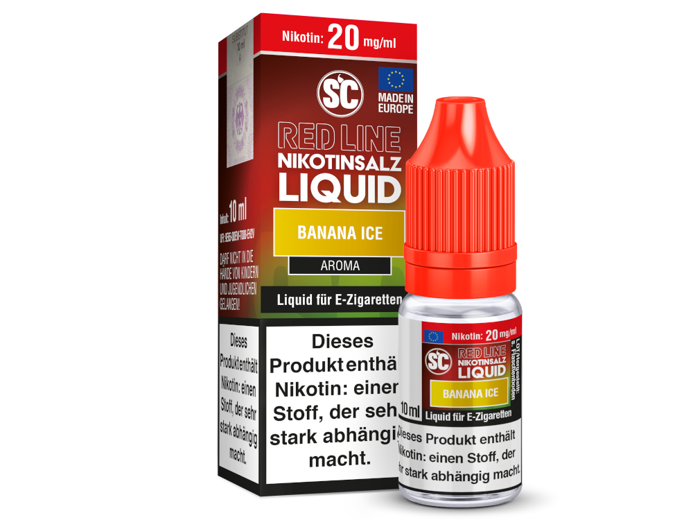 SC - Red Line - Banana Ice - Nikotinsalz Liquid 10ml