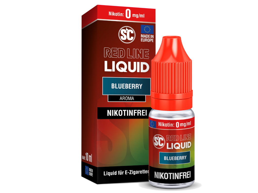 SC - Red Line - Blueberry - Nikotinsalz Liquid 10ml