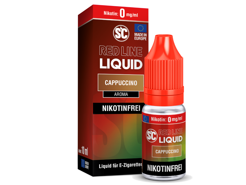 SC - Red Line - Cappuccino - Nikotinsalz Liquid 10ml