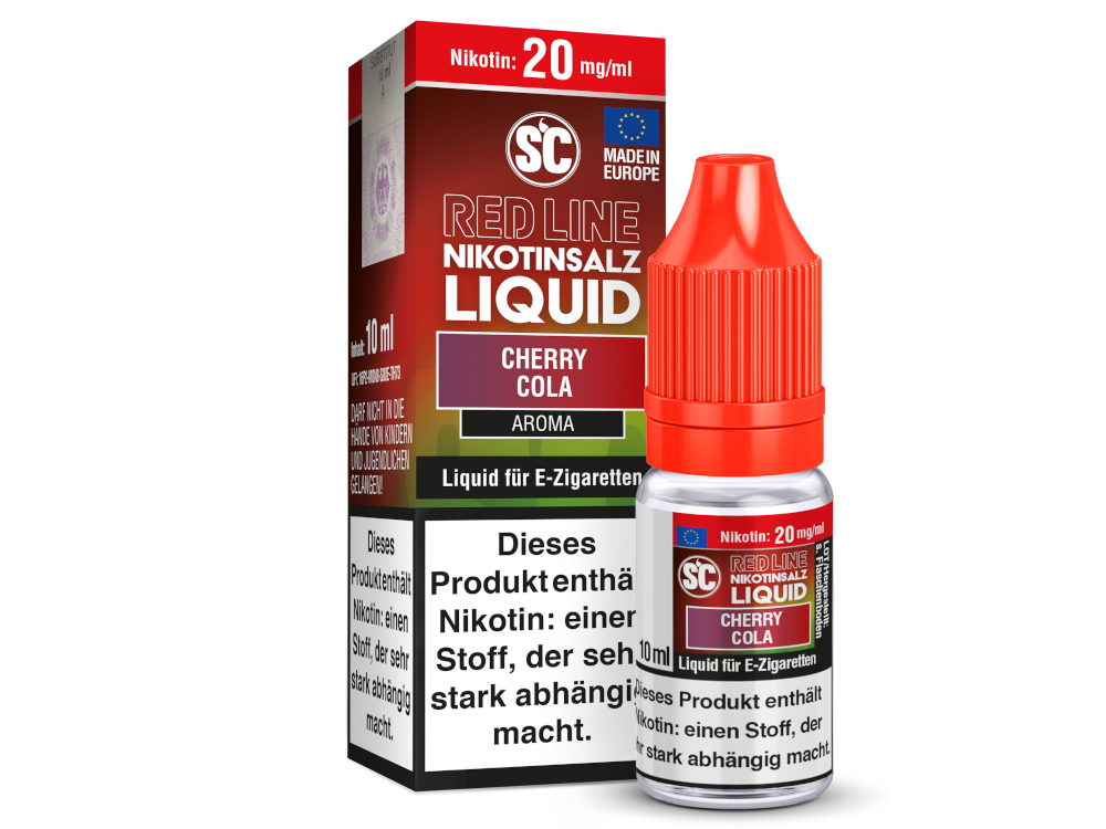 SC - Red Line - Cherry Cola - Nikotinsalz Liquid 10ml