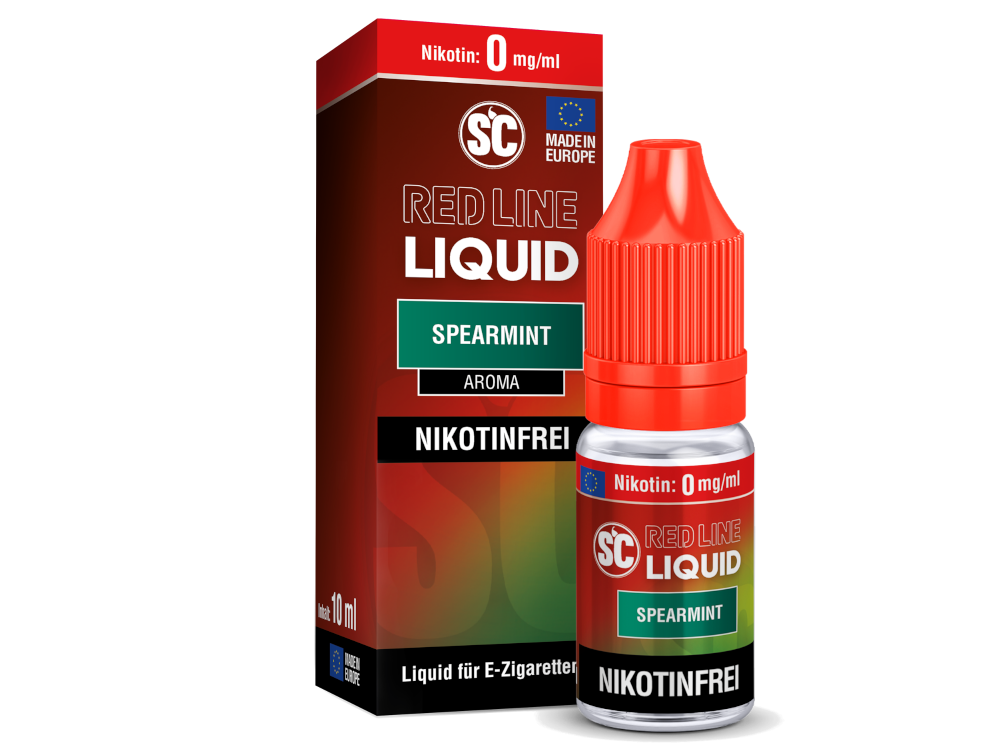 SC - Red Line - Spearmint - Nikotinsalz Liquid 10ml