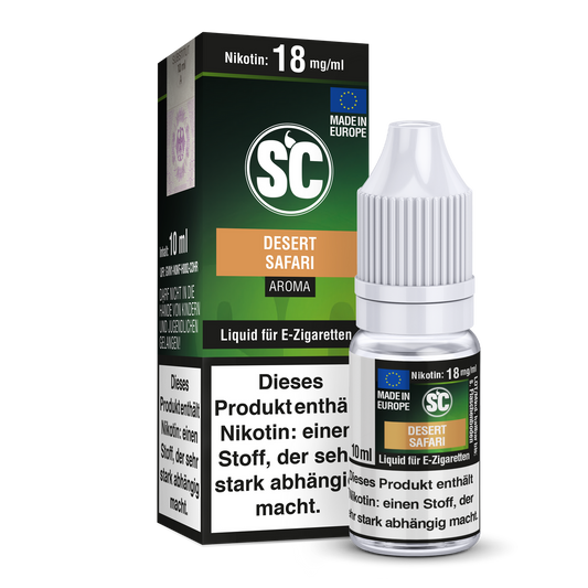 Desert Safari Tabak E-Zigaretten Liquid 10ml