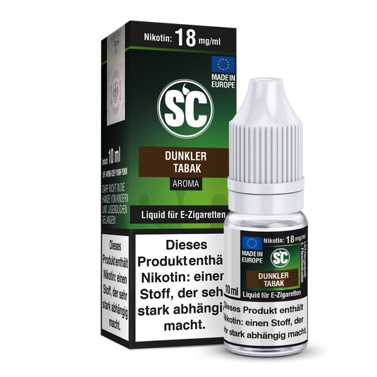 SC Liquid 10ml - Dunkler Tabak