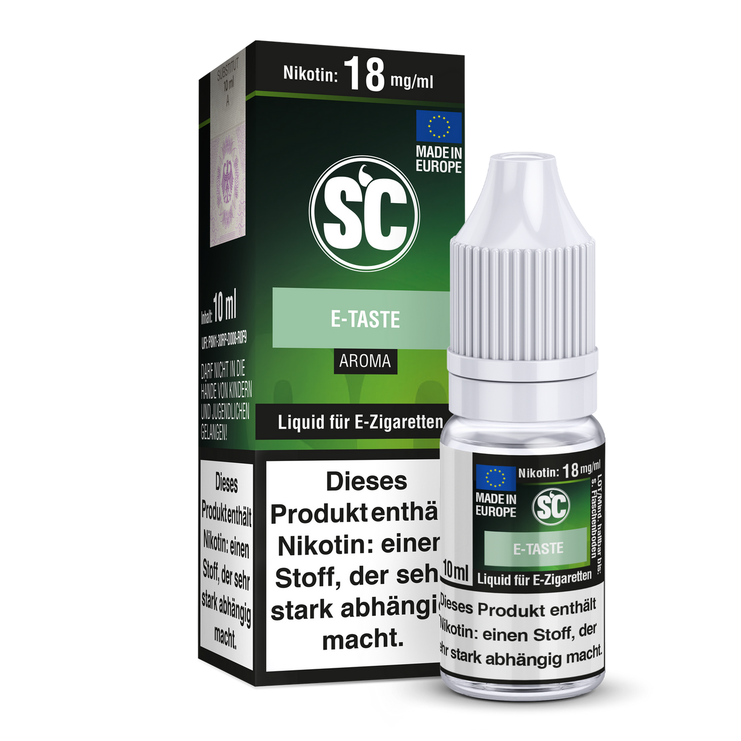 E-Taste E-Zigaretten Liquid 10ml