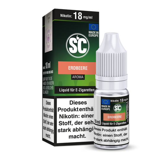 Erdbeere E-Zigaretten Liquid 10ml