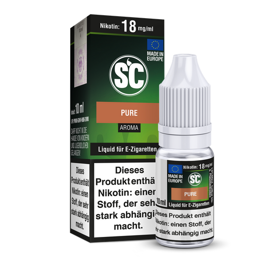 Pure Tabak Aroma E-Zigaretten Liquid 10ml