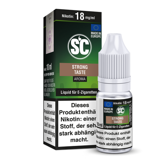 Strong Taste Tabak E-Zigaretten Liquid 10ml