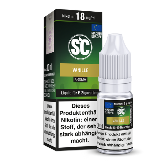 Vanille E-Zigaretten Liquid 10ml