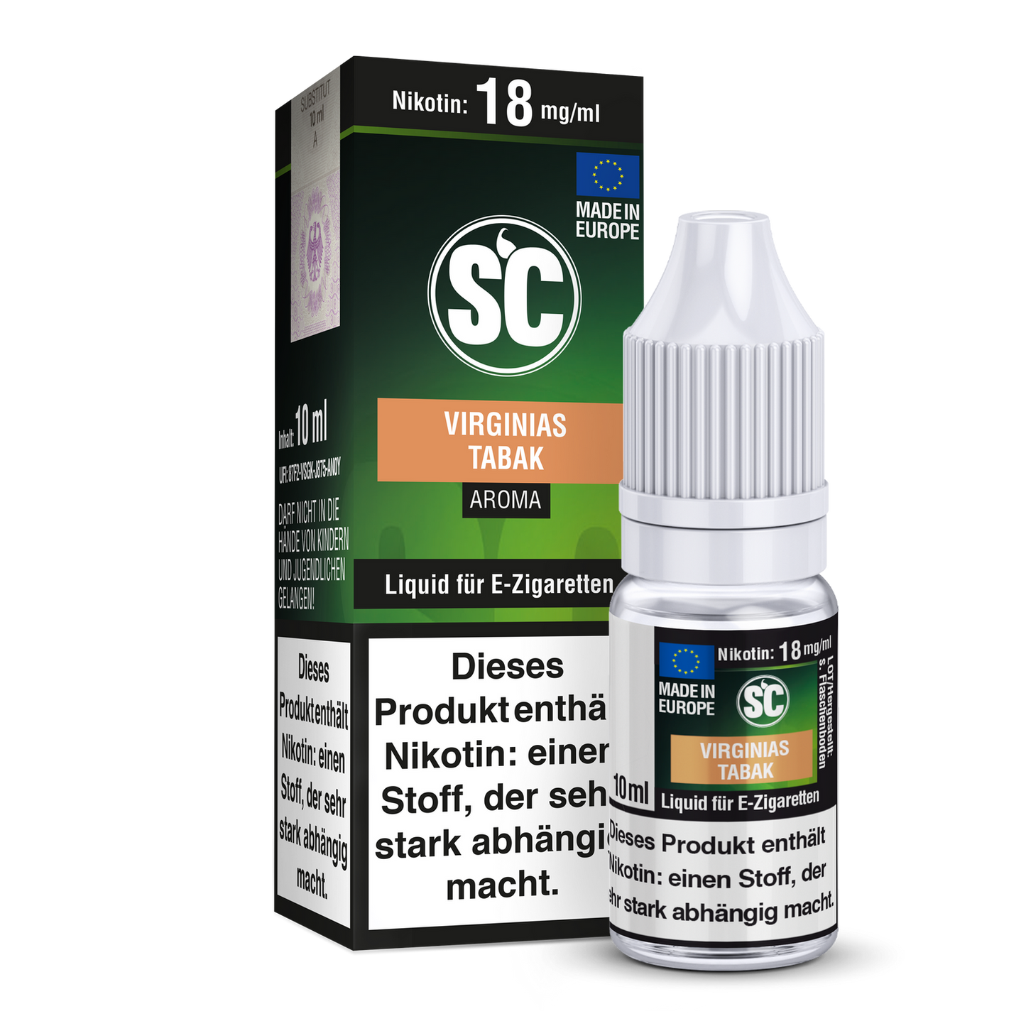 SC Liquid 10ml - Virginias Tabak