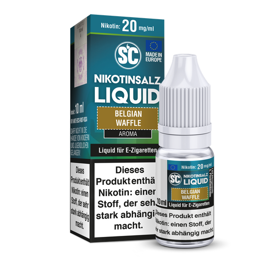 SC - Belgian Waffle - Nikotinsalz Liquid 10ml