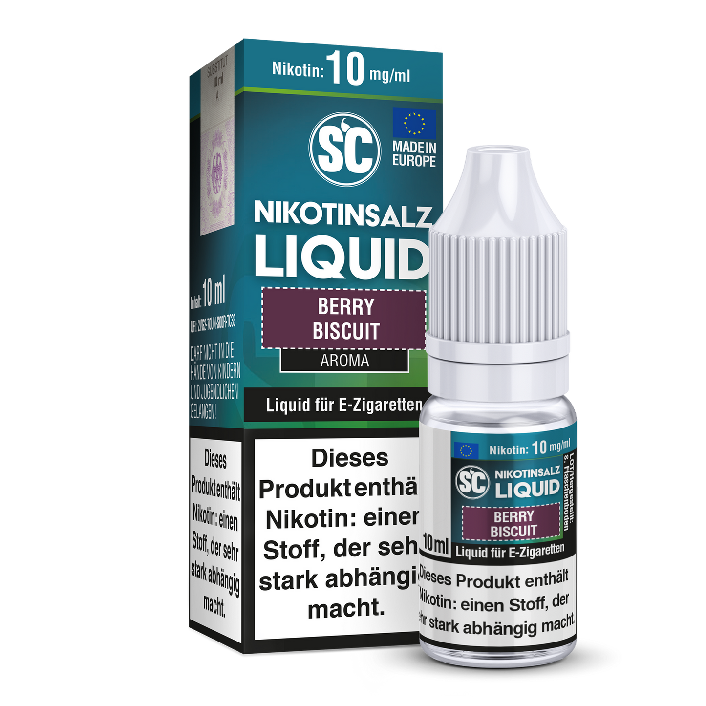 SC - Berry Biscuit - Nikotinsalz Liquid 10ml