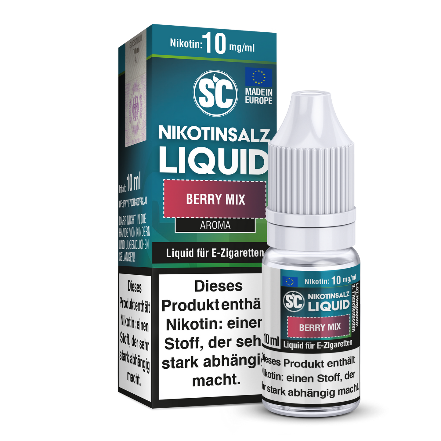 SC - Berry Mix - Nikotinsalz Liquid 10ml