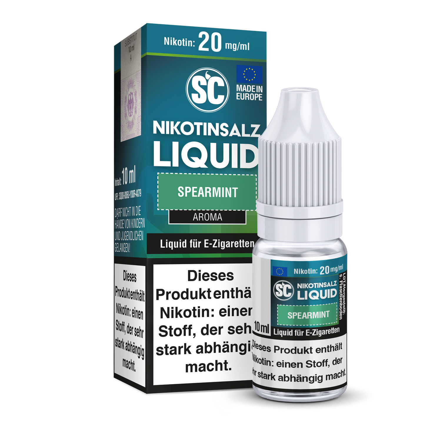 SC - Spearmint - Nikotinsalz Liquid 10ml