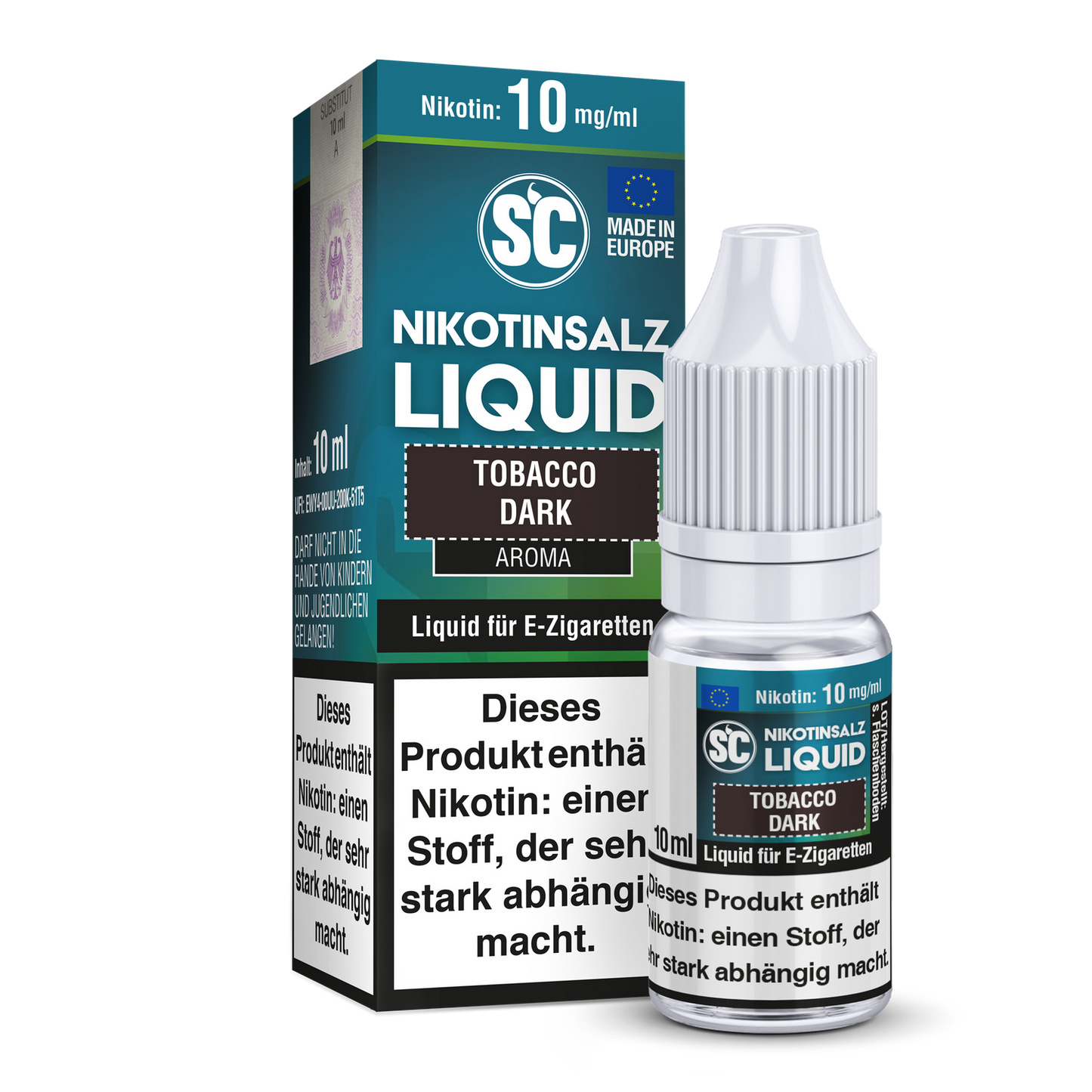 SC - Tobacco Dark - Nikotinsalz Liquid 10ml