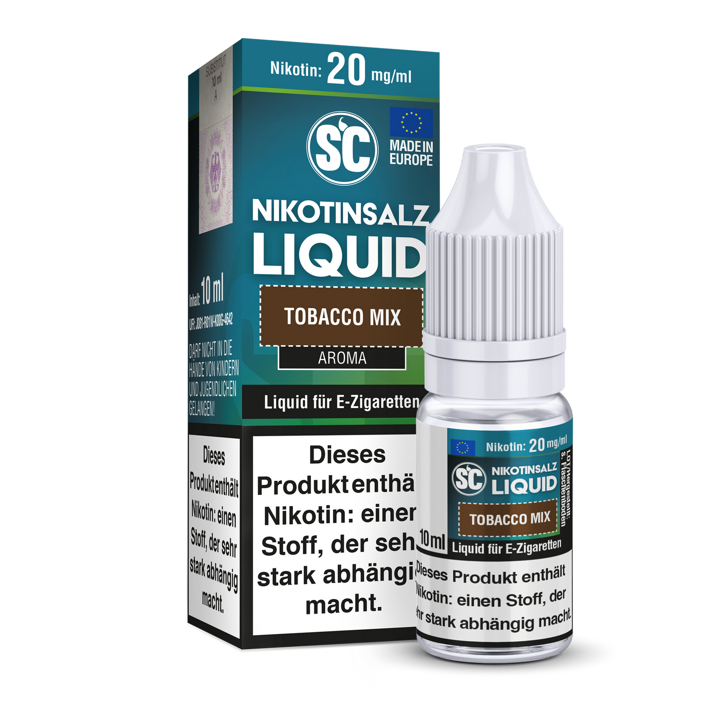 SC - Tobacco Mix - Nikotinsalz Liquid 10ml