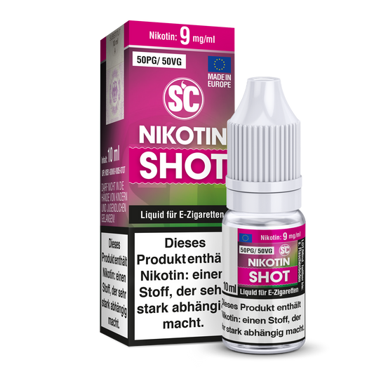 SC - 10ml Nikotin Shot 50:50