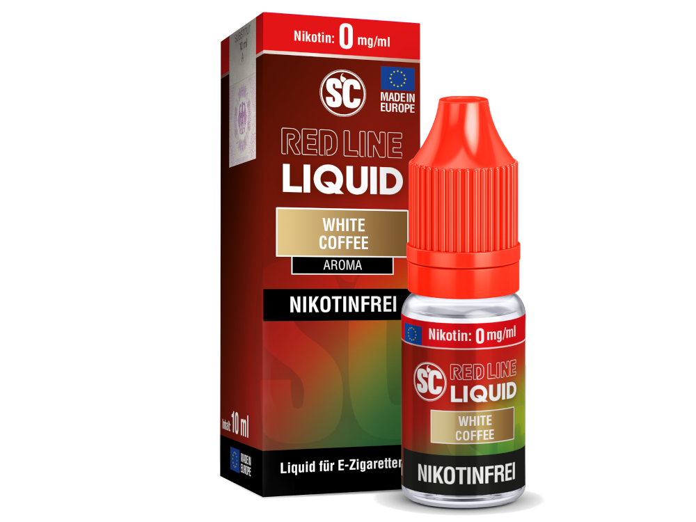 SC - Red Line - White Coffee - Nikotinsalz Liquid 10ml