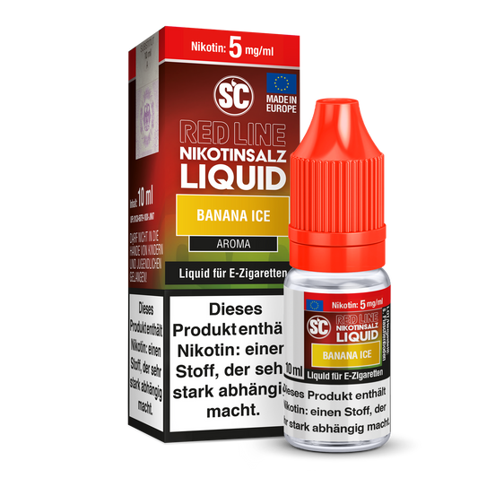 SC - Red Line - Banana Ice - Nikotinsalz Liquid 10ml