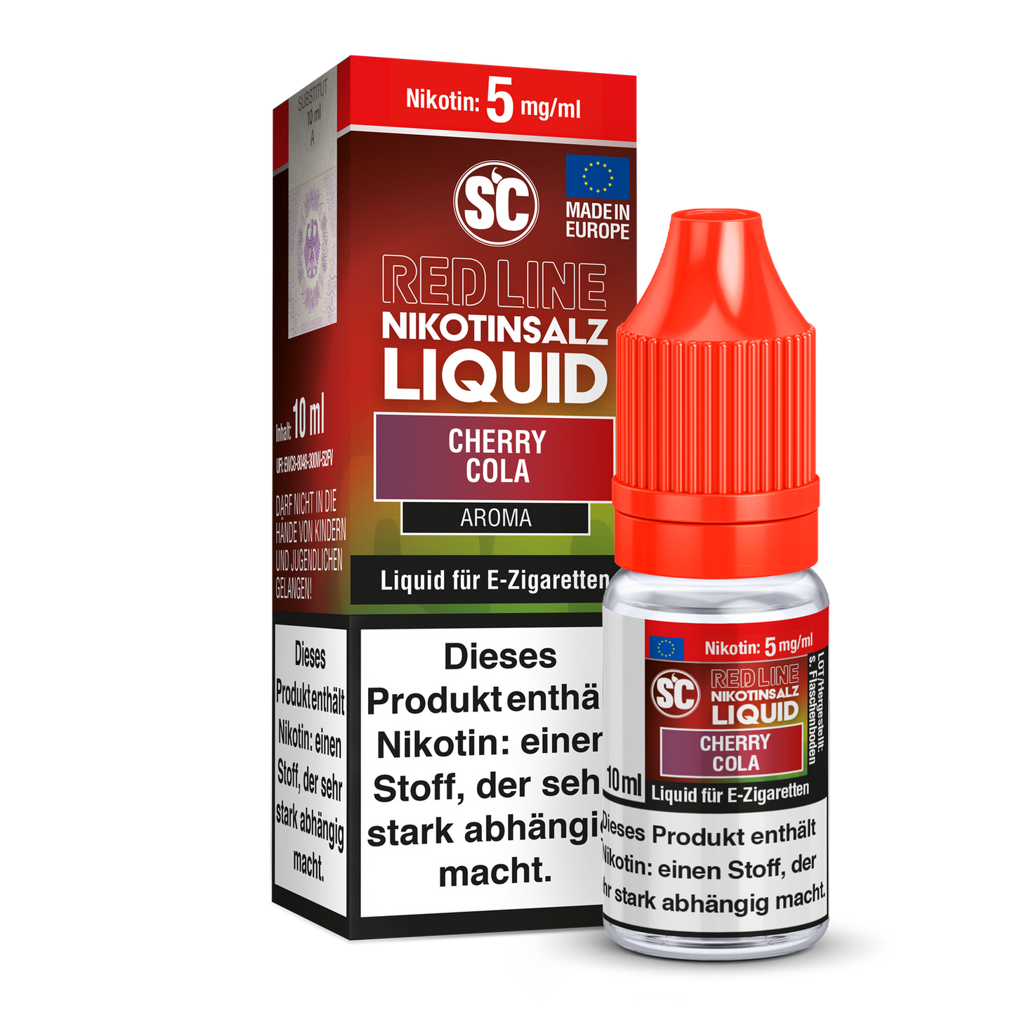 SC - Red Line - Cherry Cola - Nikotinsalz Liquid 10ml