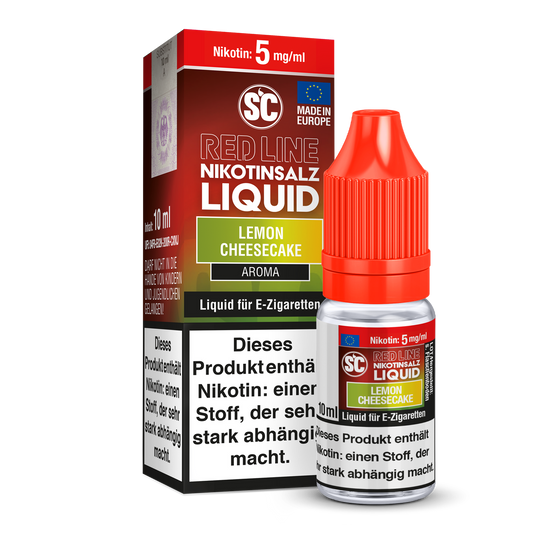 SC - Red Line - Lemon Cheesecake - Nikotinsalz Liquid 10ml