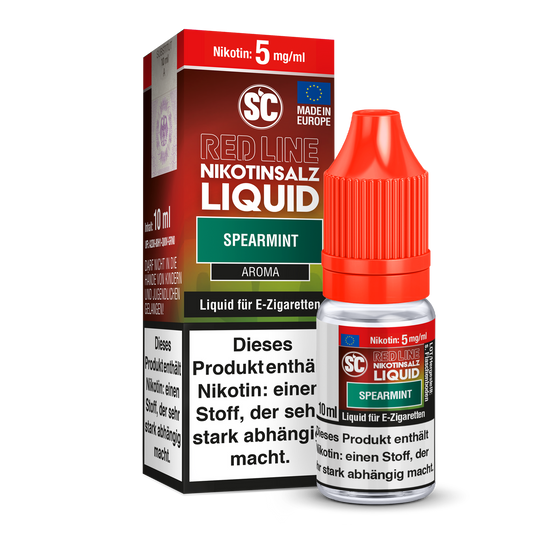 SC - Red Line - Spearmint - Nikotinsalz Liquid 10ml