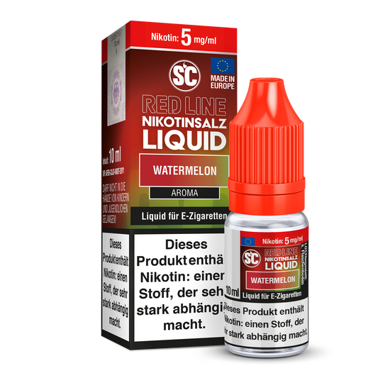 SC - Red Line - Watermelon - Nikotinsalz Liquid 10ml