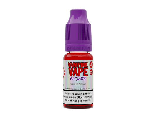 Vampire Vape - Blood Sukka - Nikotinsalz Liquid 10ml