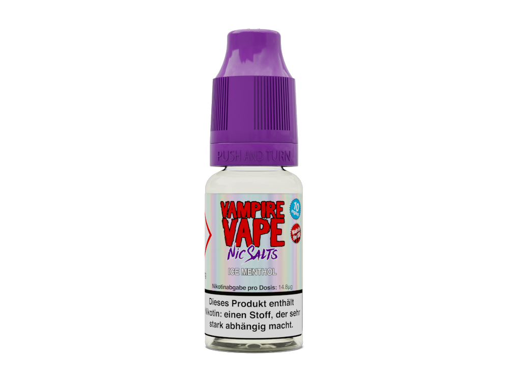 Vampire Vape - Ice Menthol - Nikotinsalz Liquid 10ml