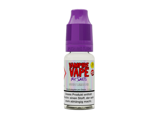 Vampire Vape - Sweet Lemon Pie - Nikotinsalz Liquid 10ml