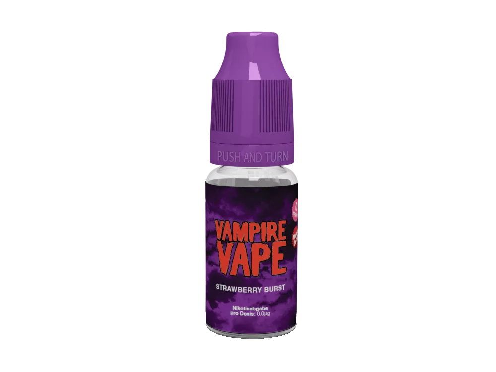 Vampire Vape - Strawberry Burst E-Zigaretten Liquid 10ml