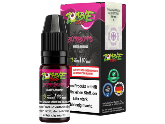 Zombie - E-Zigaretten Liquid 10ml - Bommbomms