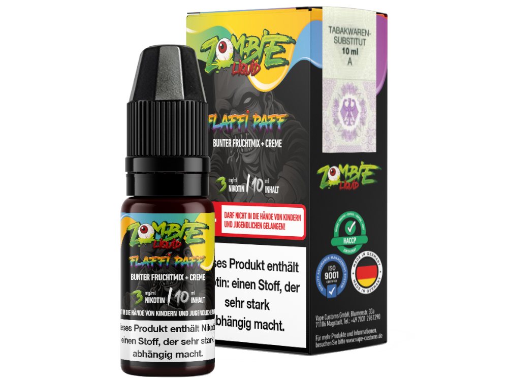 Zombie - E-Zigaretten Liquid 10ml - Flaffi Paff