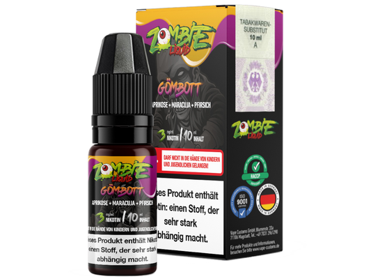 Zombie - E-Zigaretten Liquid 10ml - Gömbott