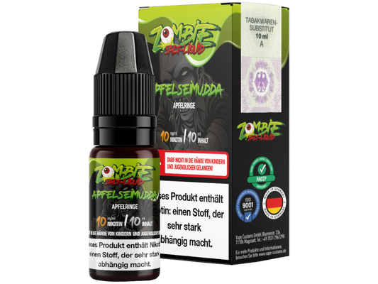 Zombie - Nikotinsalz Liquid 10ml - ApfelseiMudda