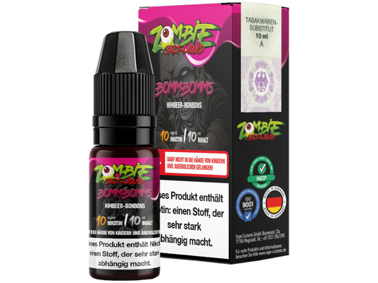 Zombie - Nikotinsalz Liquid 10ml - Bommbomms