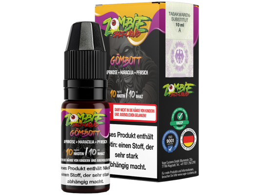 Zombie - Nikotinsalz Liquid 10ml - Gömbott