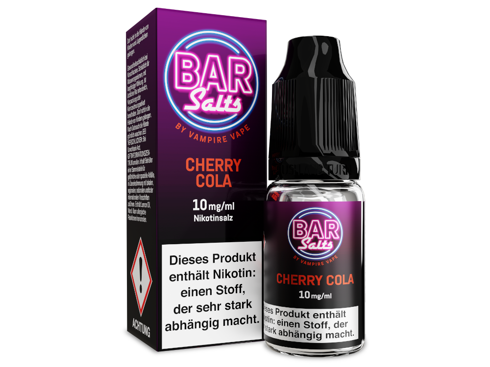 Vampire Vape - Bar Salts - Nikotinsalz Liquid 10ml - Cherry Cola