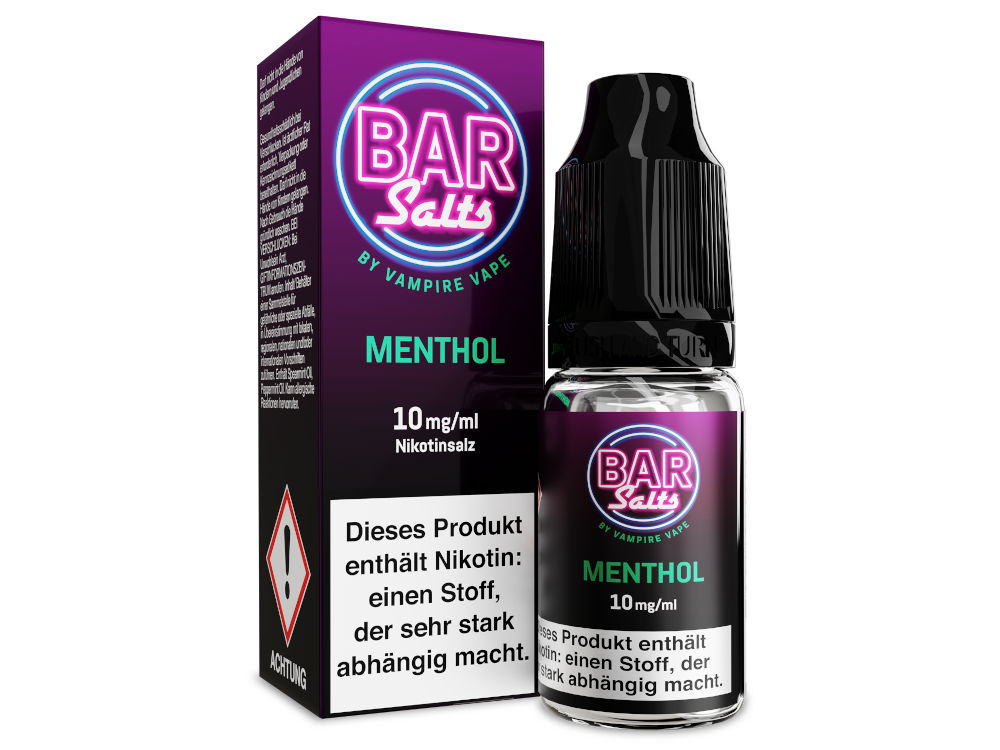 Vampire Vape - Bar Salts - Nikotinsalz Liquid 10ml - Menthol