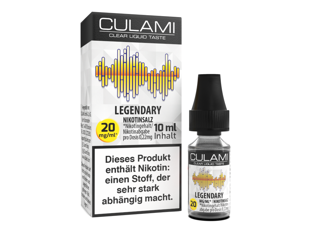 Culami - Nikotinsalz Liquid 10ml - Legendary