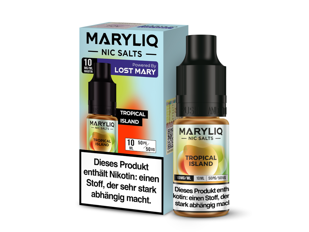 MARYLIQ - Nikotinsalz Liquid 10ml - Tropical Island