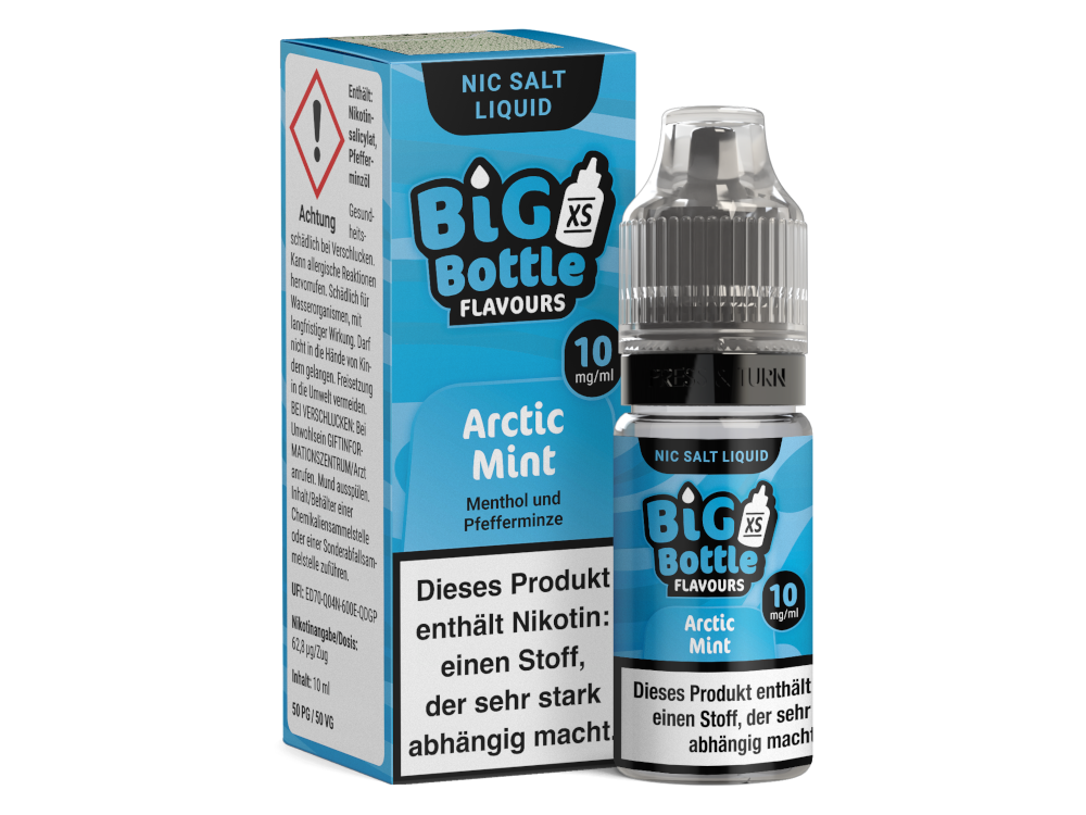 Big Bottle - Artic Mint - Nikotinsalz Liquid 10ml