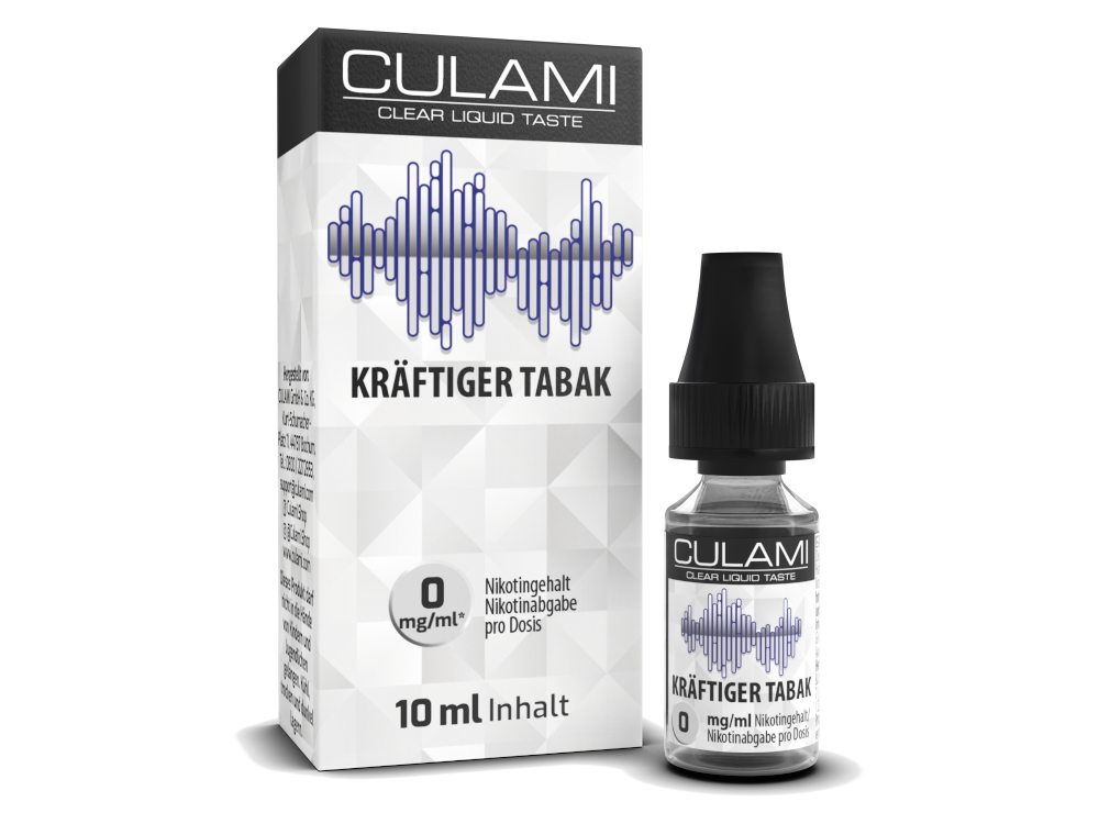 Culami - Liquids 10ml - Kräftiger Tabak