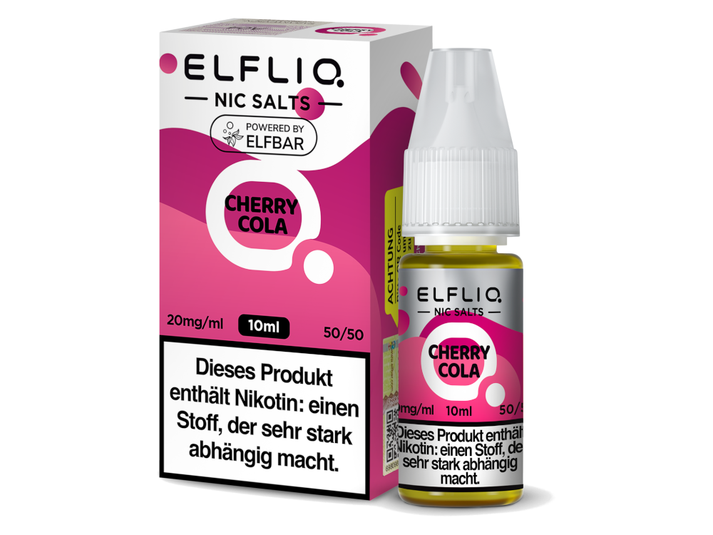 ELFLIQ - Cherry Cola - Nikotinsalz Liquid 10ml