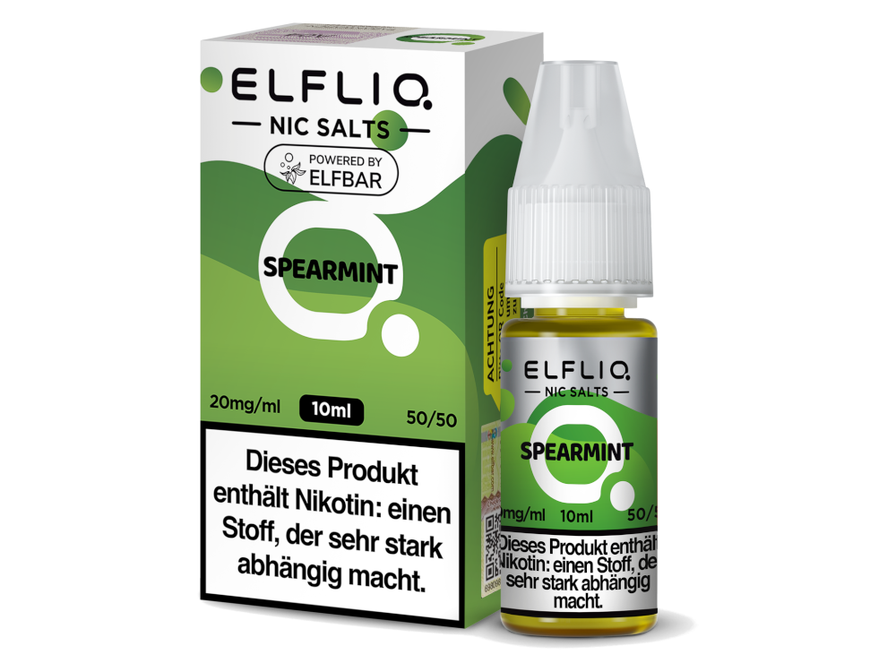 ELFLIQ - Spearmint - Nikotinsalz Liquid 10ml