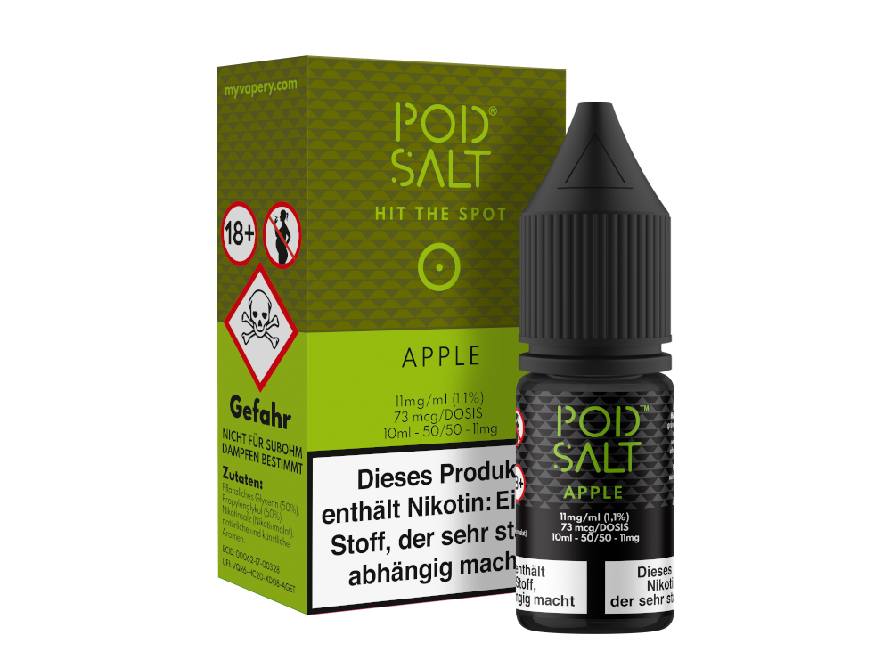 Pod Salt - Apple - Nikotinsalz Liquid 10ml