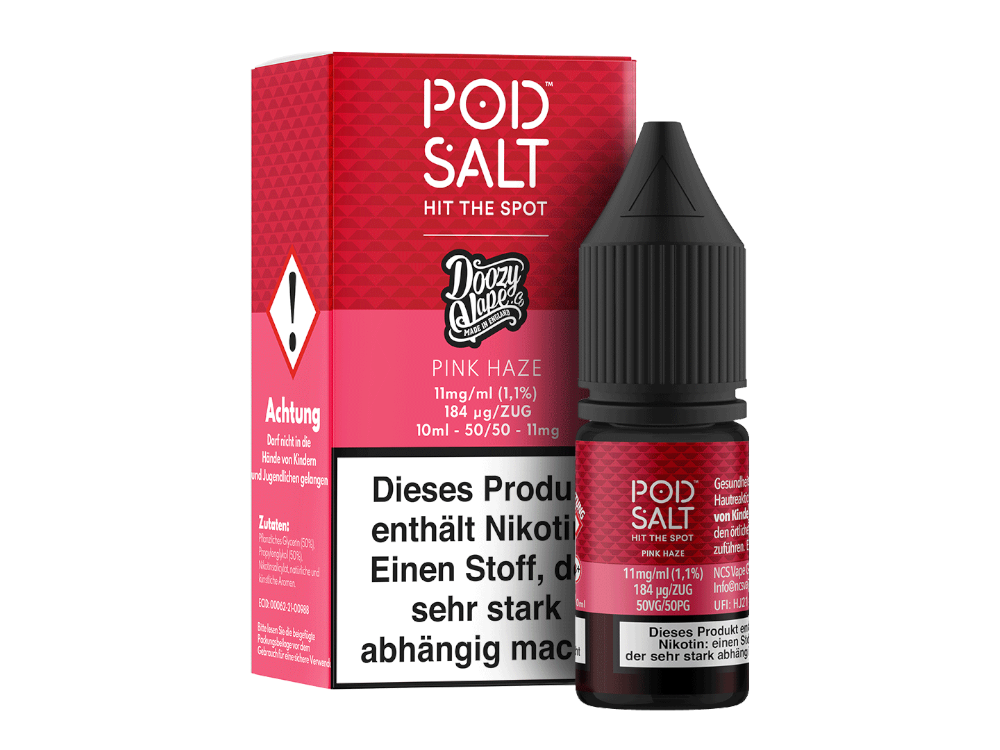 Pod Salt Fusion - Pink Haze - Nikotinsalz Liquid 10ml